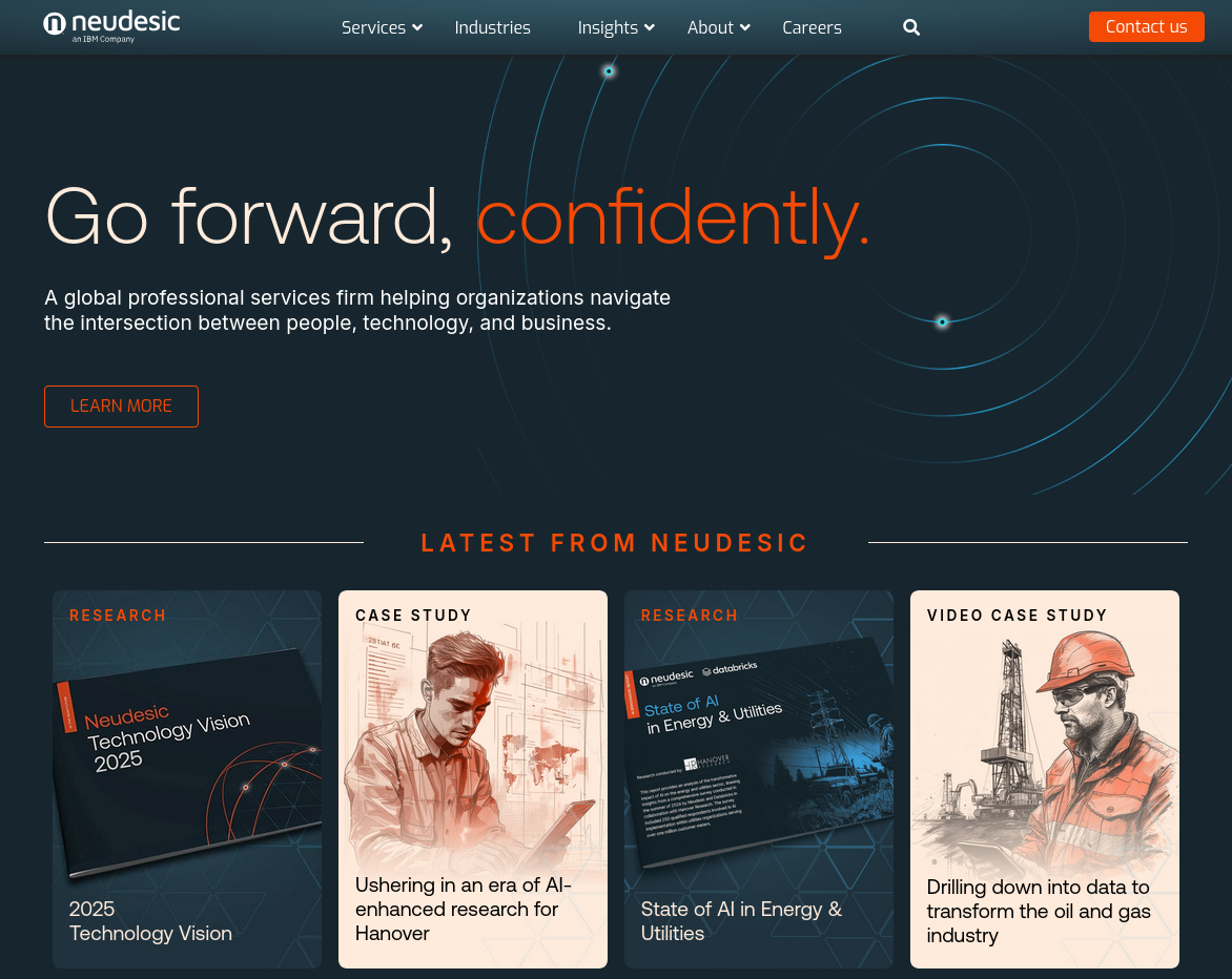 Neudesic Homepage Picture